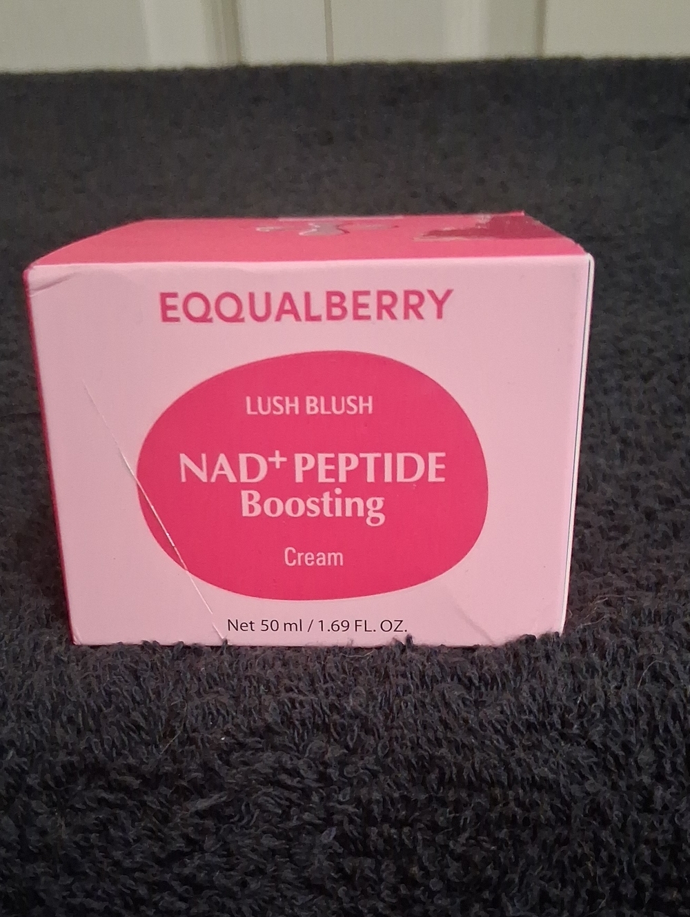 Eqqual Berry Lush Blush NAD+ Peptide Boosting Cream — 1.69 Fl Oz Sealed